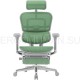 Ergohuman Elite 2 Legrest  Grey/Green кресло с подножкой