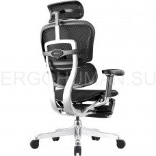 ERGOHUMAN ELITE 2 ST LEGREST BLACK кресло с подножкой