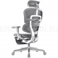 ERGOHUMAN ELITE 2 ST LEGREST SPACE GREY кресло с подножкой