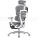 Эргономичное сетчатое кресло с подножкой Ergohuman Elite 2 ST LEGREST Space Grey