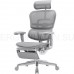 Эргономичное сетчатое кресло с подножкой Ergohuman Elite 2 ST LEGREST Space Grey
