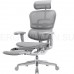 Эргономичное сетчатое кресло с подножкой Ergohuman Elite 2 ST LEGREST Space Grey