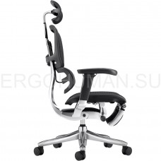 ERGOHUMAN SE ST Legrest Black кресло с подножкой профессиональное