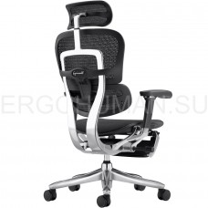 ERGOHUMAN SE ST Legrest Black кресло с подножкой профессиональное