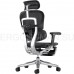 Эргономичное, профессиональное, сетчатое кресло, с подставкой для ног - Ergohuman SE ST Legrest Black Edition (EAC)
