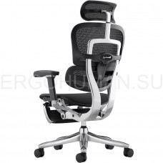 ERGOHUMAN SE ST Legrest Black кресло с подножкой профессиональное