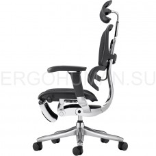 ERGOHUMAN SE ST Legrest Black кресло с подножкой профессиональное