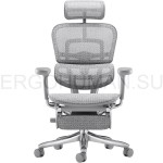 Ergohuman 2 SE ST Legrest Grey кресло реклайнер с подножкой профессиональное