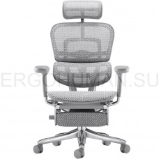 ERGOHUMAN SE ST Legrest Space Grey кресло с подножкой профессиональное