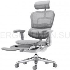 ERGOHUMAN SE ST Legrest Space Grey кресло с подножкой профессиональное