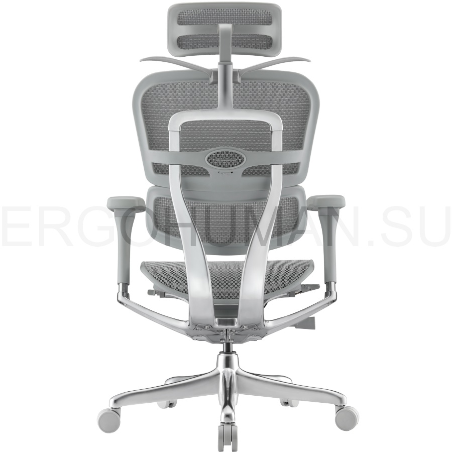 Эргономичное кресло из сетки ERGOHUMAN 2 Elite Black c 5D подлокотниками