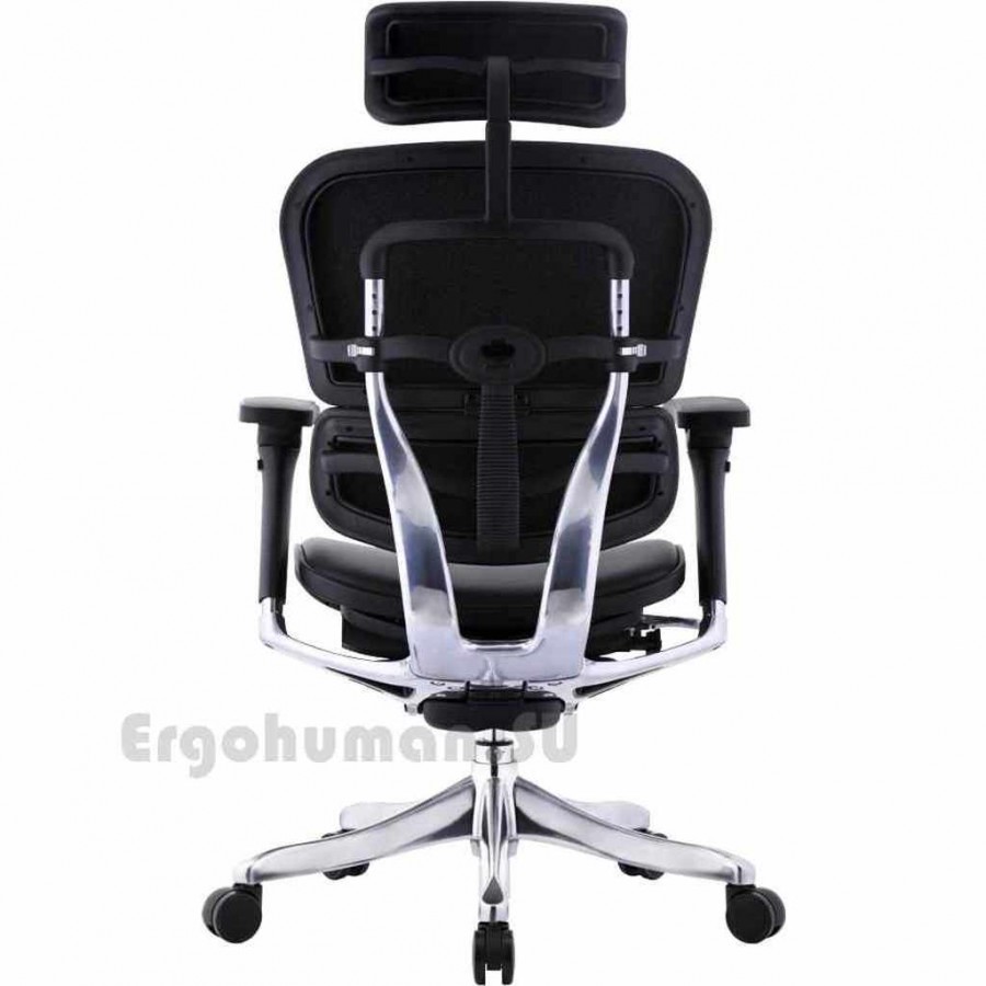 Ортопедическое кресло из кожи ERGOHUMAN Plus Lux LATTE