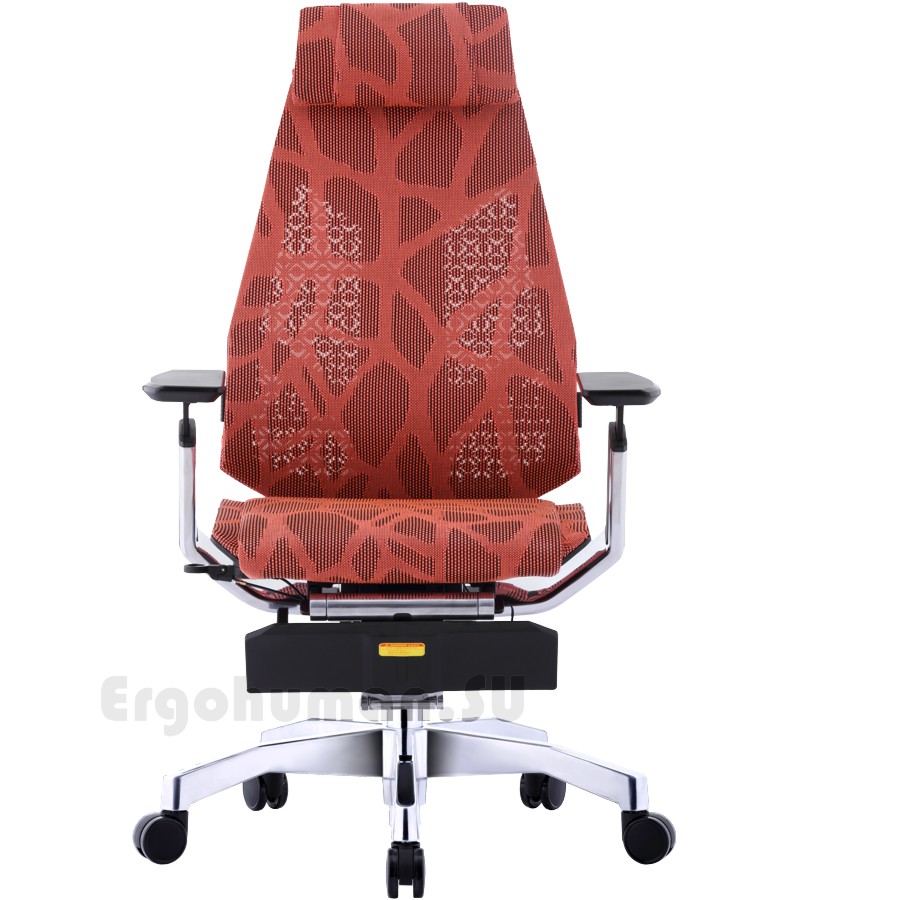 Сетчатое кресло для работы полулежа GENIDIA LegPro Mesh