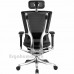 Сетчатое эргономичное кресло NEFIL Luxury Mesh Black 