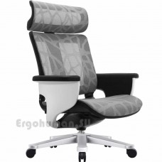 NUVEM Executive Mesh Silver сетчатое кресло для кабинета