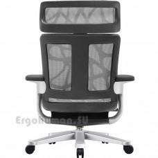 NUVEM Executive Mesh Silver сетчатое кресло для кабинета