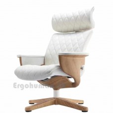 NUVEM Lounge Lux Wood Decor кожаное кресло реклайнер