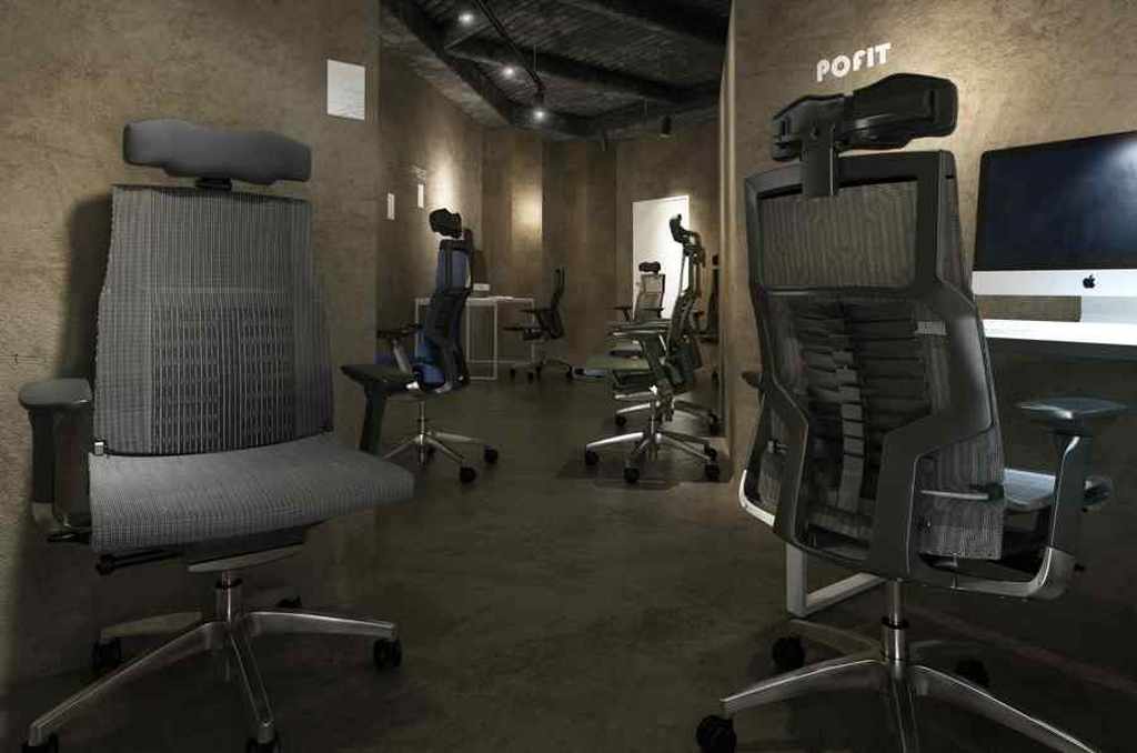 Эргономичное компьютерное кресло pofit bionic